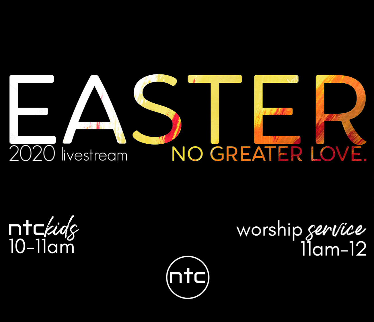 Easter Sunday- No Greater Love