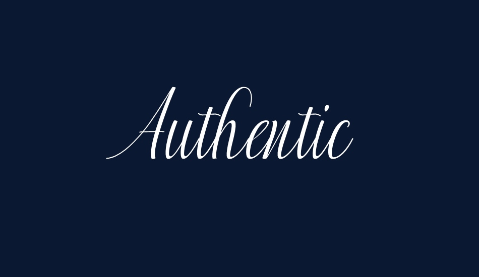 Authenticity