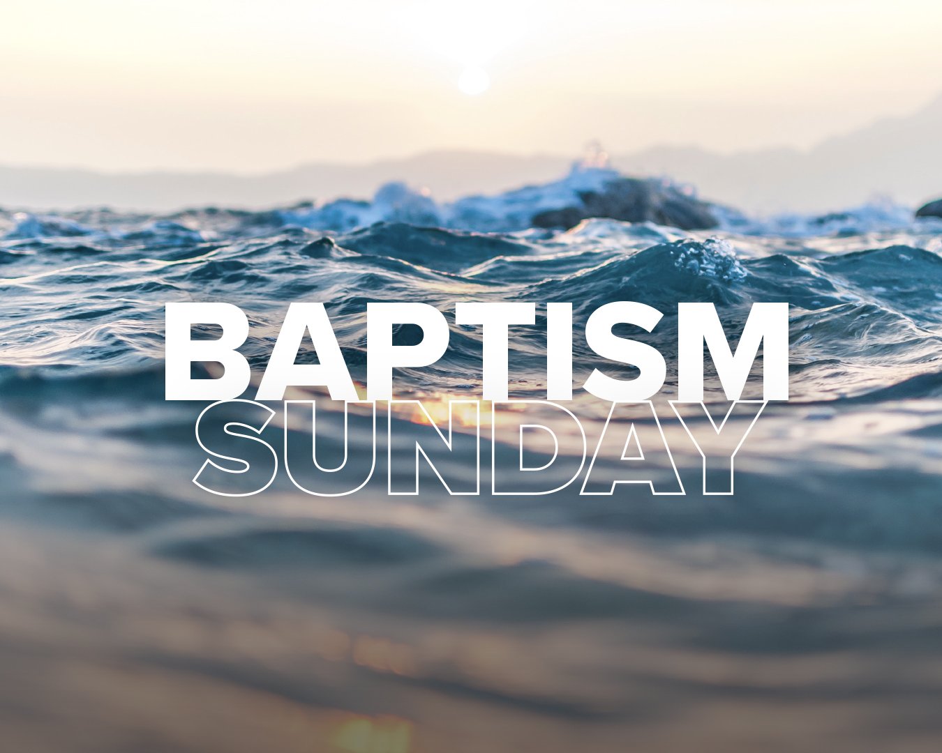 Beach Baptism Sunday